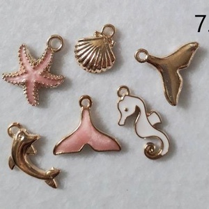 Színes medál csomagok - symbols, sea, sea animals, girly (2994) - kellékek & szerszámok - gyöngyfűzés kellékek - egyéb alkatrész - Meska.hu