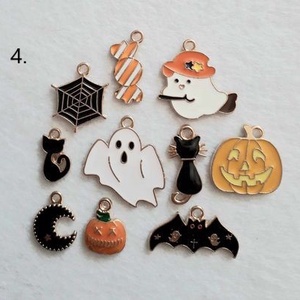 Halloween medál csomagok II. (3072) - kellékek & szerszámok - gyöngyfűzés kellékek - egyéb alkatrész - Meska.hu