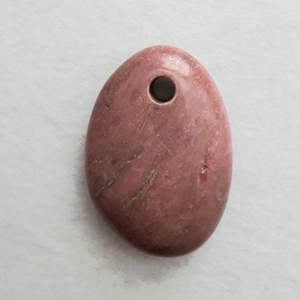 Nagyméretű rodonit ásványmedál - 40x30x10 mm (3145), Kellékek & szerszámok, Gyöngyfűzés kellékek, Féldrágakő, , MESKA