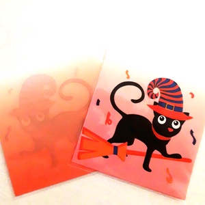 Többféle ajándékzacskó Halloweenre - 13 x 10 cm (1449) - kellékek & szerszámok - dekorációs kellékek - egyéb kellékek - Meska.hu