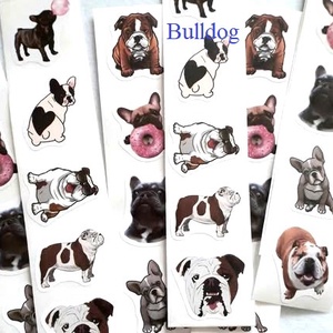 Többféle kutyás matrica / bulldogok - 10 db/csomag (1490) - kellékek & szerszámok - dekorációs kellékek - egyéb kellékek - Meska.hu