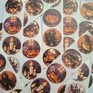 Halloween matrica � 10 db / csomag (1458) - Meska.hu
