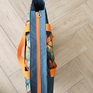 Vízálló strandtáska/sporttáska/shopping bag hozzáillő neszivel - táska & tok - kézitáska & válltáska - nagy pakolós táska - Meska.hu
