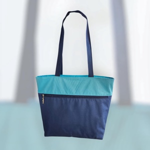 Vízálló strandtáska/fitnesz táska/shopper rögzíthető pénztárcával - táska & tok - kézitáska & válltáska - nagy pakolós táska - Meska.hu