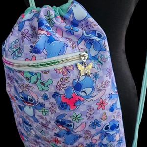 Stitch mintás ovis/sulis vízálló tornazsák - Meska.hu