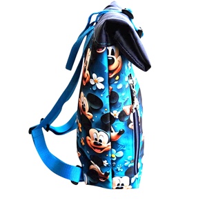 Mickey egeres roll-top hátizsák - táska & tok - hátizsák - roll top hátizsák - Meska.hu