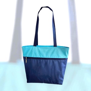 Vízálló strandtáska/fitnesz táska/shopper rögzíthető pénztárcával - táska & tok - kézitáska & válltáska - nagy pakolós táska - Meska.hu