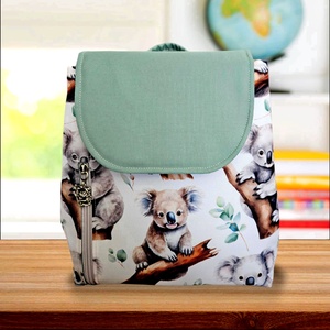 Koala mintás vízálló ovis/sulis hátizsák, Játék & Sport, Ovis felszerelés, Ovis hátizsák, Varrás, MESKA