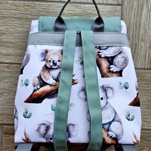 Koala mintás vízálló ovis/sulis hátizsák - játék & sport - ovis felszerelés - ovis hátizsák - Meska.hu