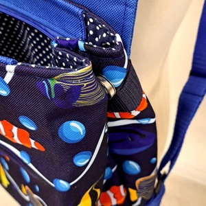 Némós vízálló ovis/sulis hátizsák - játék & sport - ovis felszerelés - ovis hátizsák - Meska.hu