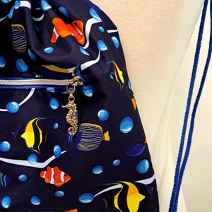 Némós vízálló ovis/sulis tornazsák - játék & sport - ovis felszerelés - ovis hátizsák - Meska.hu