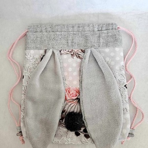 Tündéri nyuszis hátizsák ovisoknak, iskolásoknak - játék & sport - ovis felszerelés - ovis hátizsák - Meska.hu