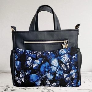 Csini női válltáska lepkés mintával, Táska & Tok, Kézitáska & válltáska, Kézitáska, Varrás, MESKA