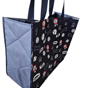 Nagy pakolós vízálló szatyor/táska kutya kedvelőknek  - táska & tok - kézitáska & válltáska - nagy pakolós táska - Meska.hu