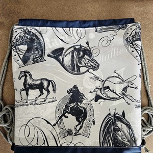 Vízálló lovas hátizsák - táska & tok - hátizsák - tornazsák, gymbag - Meska.hu