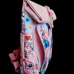 Lilo és Stitch roll-top hátizsák - táska & tok - hátizsák - roll top hátizsák - Meska.hu