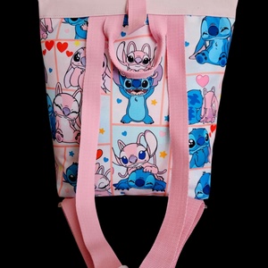 Lilo és Stitch roll-top hátizsák - táska & tok - hátizsák - roll top hátizsák - Meska.hu