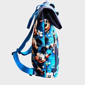 Mickey egeres roll-top hátizsák - táska & tok - hátizsák - roll top hátizsák - Meska.hu