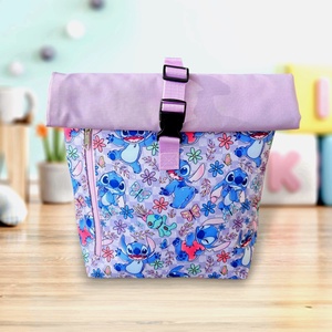 Lilo és Stitch roll-top hátizsák, Táska & Tok, Hátizsák, Roll top hátizsák, Varrás, MESKA