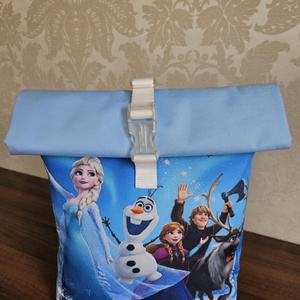 Egyedi jégvarázs roll-top hátizsák - táska & tok - hátizsák - roll top hátizsák - Meska.hu