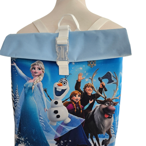 Egyedi jégvarázs roll-top hátizsák, Táska & Tok, Hátizsák, Roll top hátizsák, Varrás, MESKA