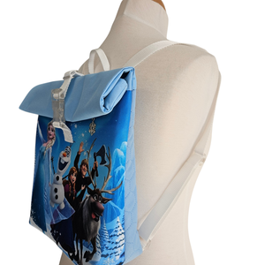 Egyedi jégvarázs roll-top hátizsák - táska & tok - hátizsák - roll top hátizsák - Meska.hu