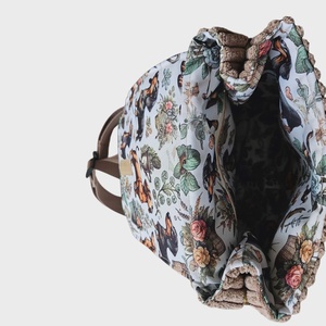 Nyuszis hátizsák vízálló béléssel - táska & tok - hátizsák - kishátizsák - Meska.hu