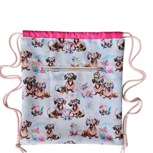 Stitch mintás vízálló tornazsák  - táska & tok - hátizsák - tornazsák, gymbag - Meska.hu