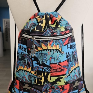 Stitch mintás vízálló tornazsák  - táska & tok - hátizsák - tornazsák, gymbag - Meska.hu