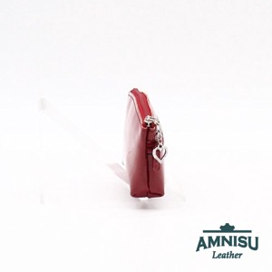 Bordó lakk kettő cipzáras kulcstartó B5004 - táska & tok - kulcstartó & táskadísz - kulcstartó - Meska.hu