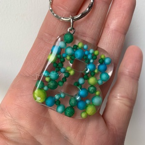 B - betű kulcstartó - táska & tok - kulcstartó & táskadísz - kulcstartó - Meska.hu