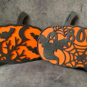 Halloween tök dekoráció - Meska.hu