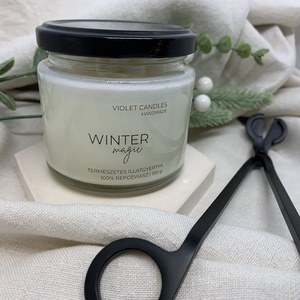 WINTER magic illatgyertya - otthon & életmód - gyertya, illat, aroma - gyertya - Meska.hu