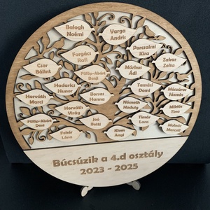 Életfa - ballagási ajándék, Otthon & Életmód, Dekoráció, Asztal és polc dekoráció, Asztaldísz, Famegmunkálás, Gravírozás, pirográfia, MESKA