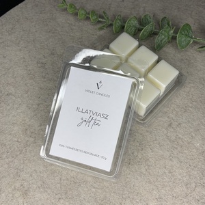 Zöld tea illatviasz - otthon & életmód - gyertya, illat, aroma - gyertya - Meska.hu