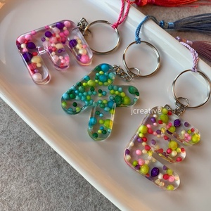 Színes cukorka hatású betű kulcstartók - táska & tok - kulcstartó & táskadísz - kulcstartó - Meska.hu