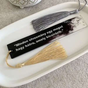 Pitypang magos könyvjelző � idézettel, kézműves ajándék - otthon & életmód - dekoráció - asztal és polc dekoráció - könyvszobor - Meska.hu