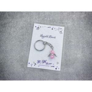 Legjobb barátomnak rózsaszín angyal medálos kulcstartó, Táska & Tok, Kulcstartó & Táskadísz, Kulcstartó, , MESKA