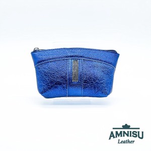 Metál királykék egy cipzáras egyenes swarovski köves kulcstartó E6018 -  - Meska.hu