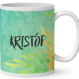 Névvel kérhető - Kék cuki teknős mintás bögre - otthon & életmód - konyhafelszerelés, tálalás - tálalás - bögre & csésze - Meska.hu