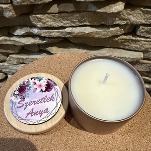 Anyák napi illatgyertya, Otthon & Életmód, Gyertya, illat, aroma, Gyertya, Gyertya-, mécseskészítés, MESKA