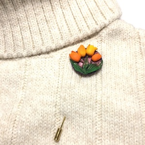 Csipkebogyók kitűző - ékszer - kitűző és bross - Meska.hu