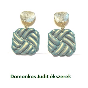 Smaragdzöld fülbevaló, Ékszer, Fülbevaló, Lógó fülbevaló, Ékszerkészítés, MESKA