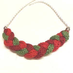 Karácsonyi színek - ékszer - nyaklánc - medál nélküli nyaklánc - Meska.hu