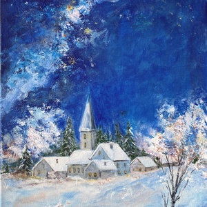 Téli éj - Meska.hu