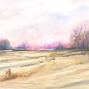 Pirkadat - művészet - festmény - akvarell - Meska.hu