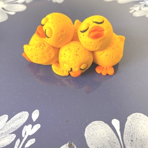 Csibécskék húsvéti dísz - Meska.hu