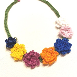 Színes virágos - Meska.hu