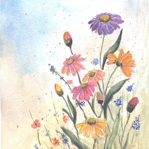 Mezei virágok - Meska.hu