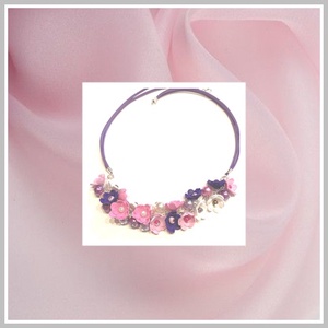 Tavasz - ékszer - nyaklánc - statement nyaklánc - Meska.hu